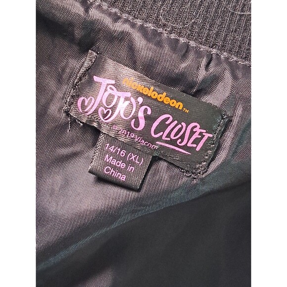 Jojo's Closet Two Way Rainbow Sequin Bomber Jacket Jojo Siwa Size XL 14/16 - Picture 2 of 12